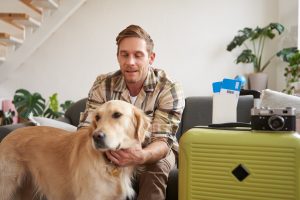 My Three Dogs complete boarding packing checklist with essential items for your dog's perfect stay.